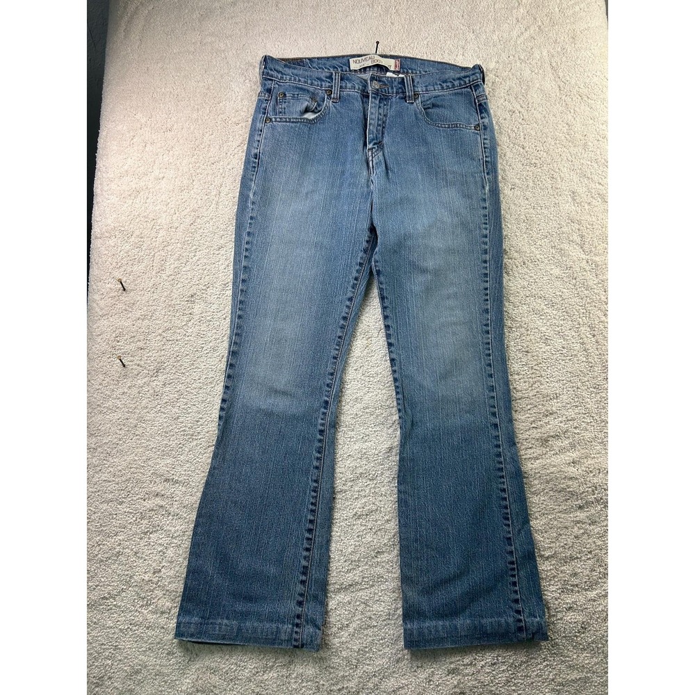 Levis 515‎ Jeans Womens 10M Blue Nouveau Bootcut Stretch Mid Rise Denim Pants